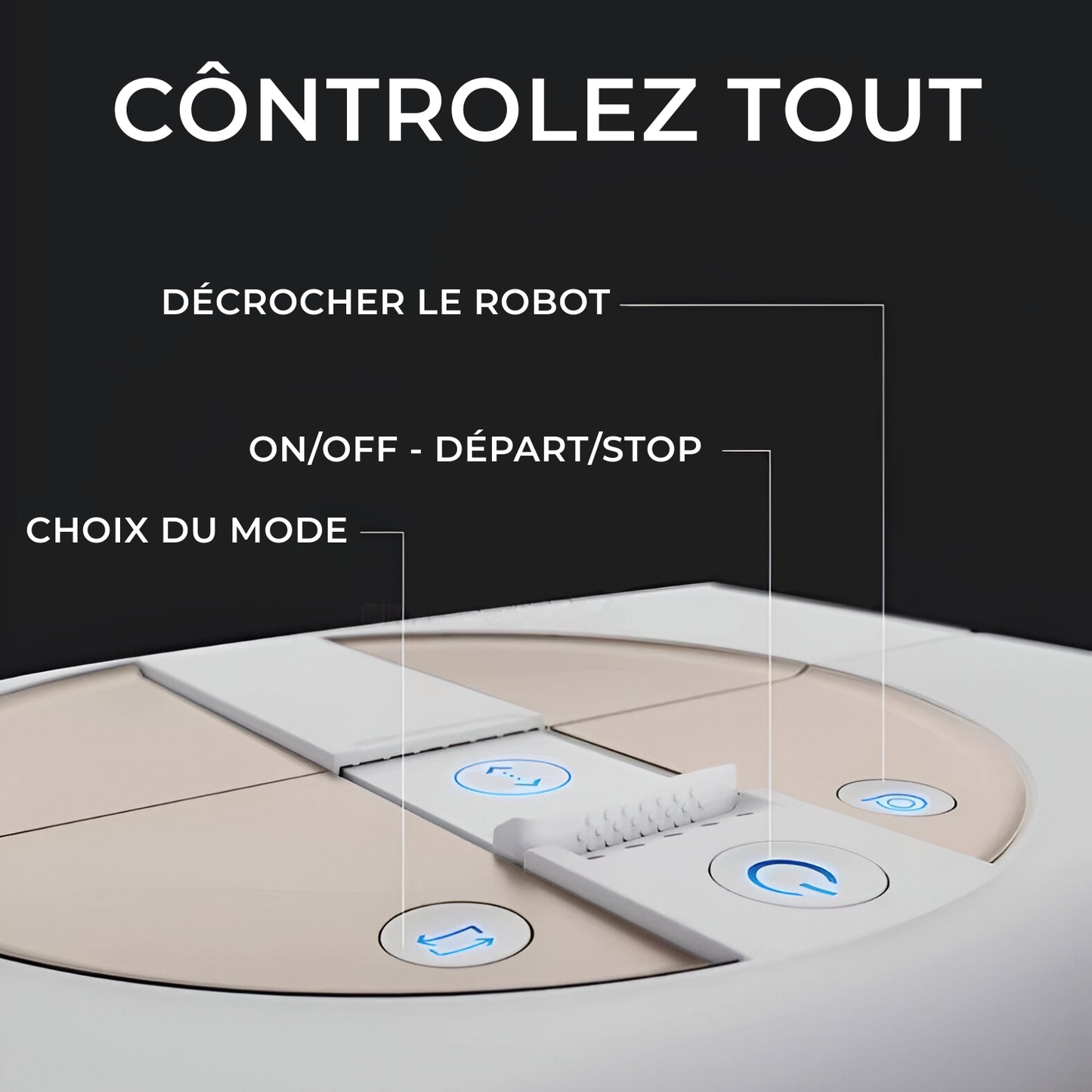 iGlass PRO Ecovacs - Robot Lave Vitre Professionnel - iGlass Cleaner