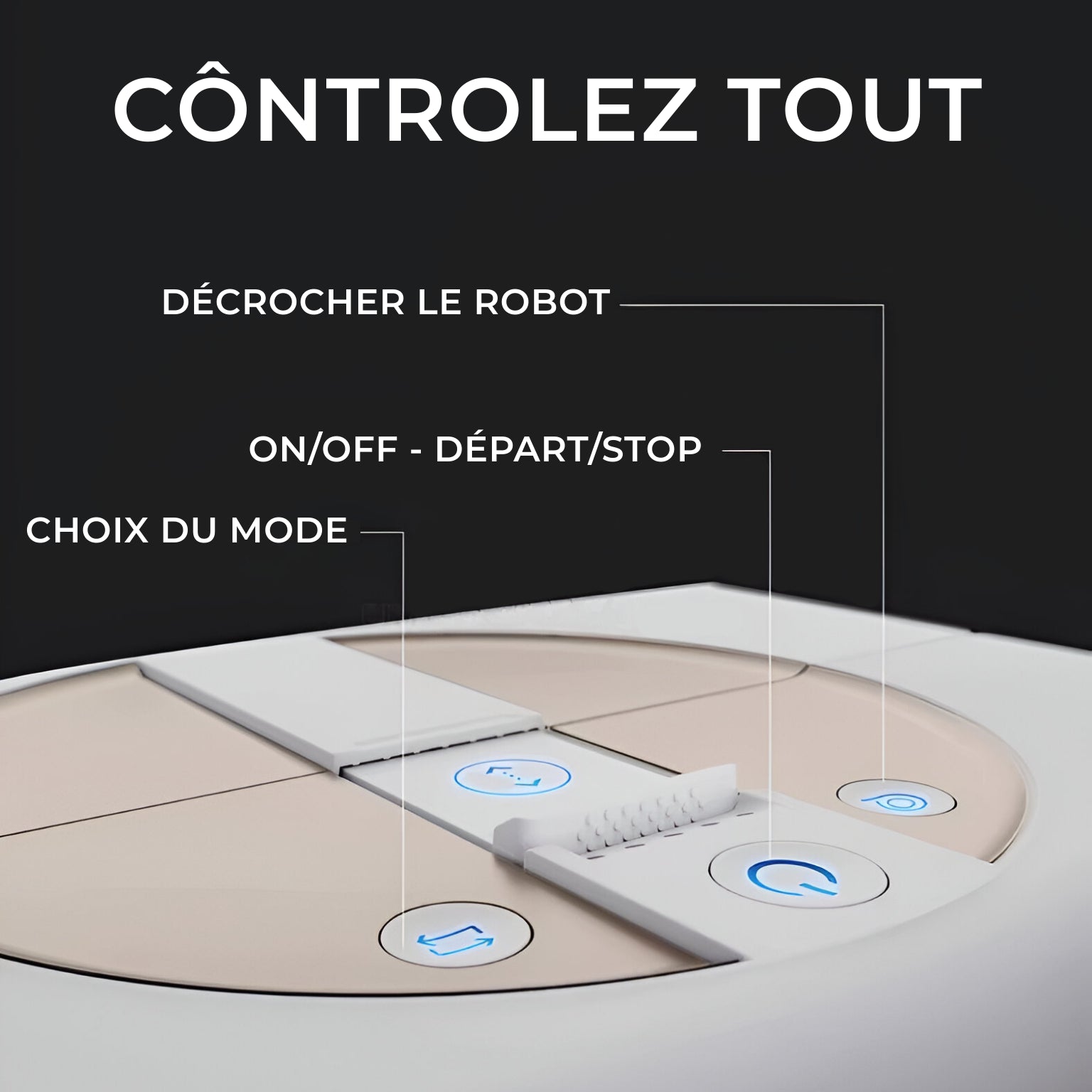 iGlass PRO Ecovacs - Robot Lave Vitre Professionnel - iGlass Cleaner